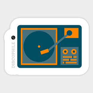 Audiophile Turntable Sticker